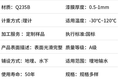 临沂电力用热浸塑钢质保护管产品性能特点